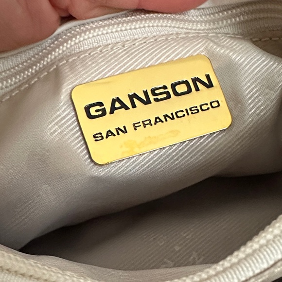 leather white Woven Shoulder Bag - Picture 6 of 11